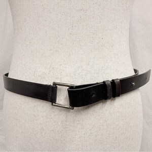 MM Lafleur Black Leather Belt